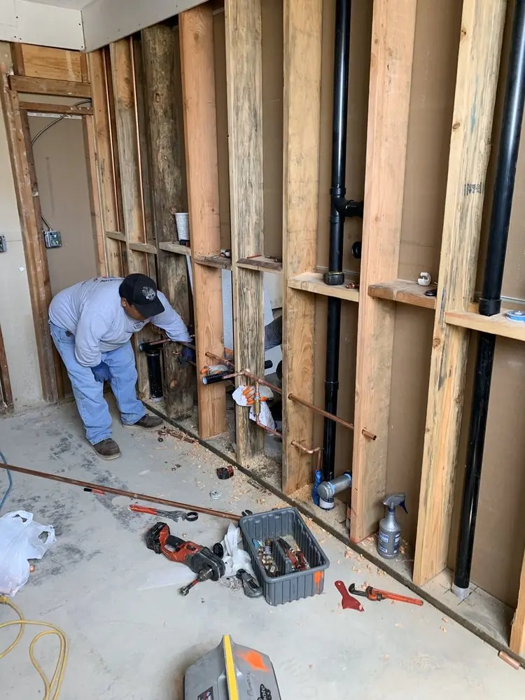 Commercial rough-in plumbing for Gas Line Repair in Friendship Heights